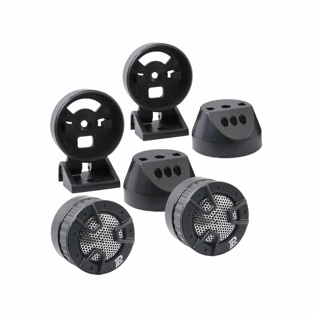 Power Acoustik NB-4, 1" Niobium Tweeter 4-Way Mount- 250W