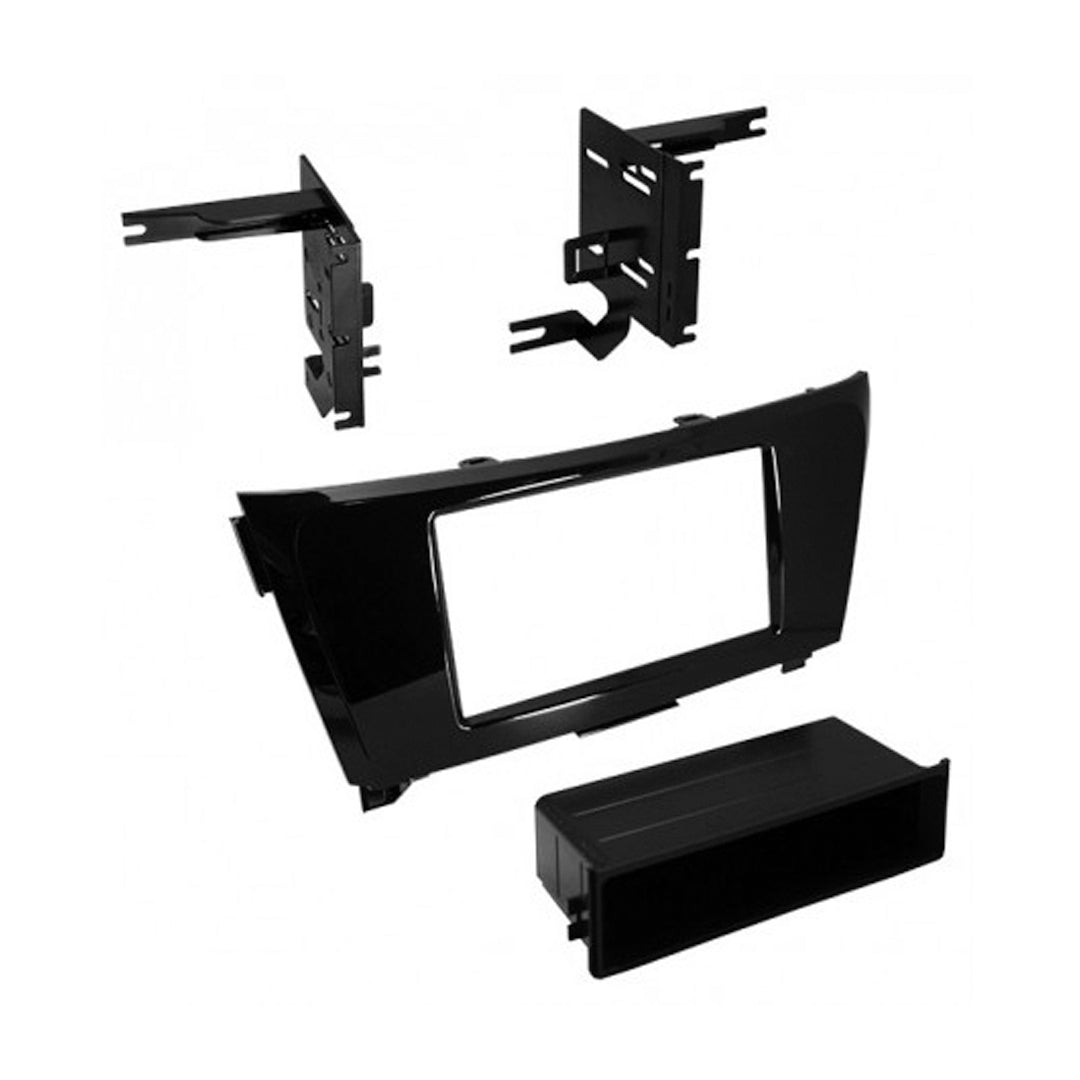 American International NDK735MG, 2014-2017 Nissan Rogue Single ISO w/ Pocket or Double DIN