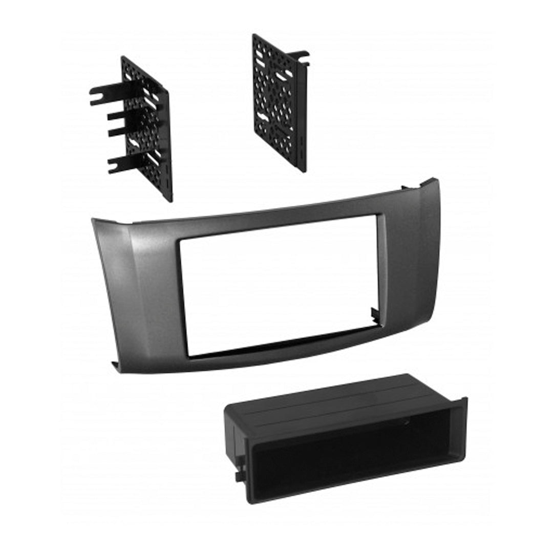 American International NDK748G, 2013-2017 Nissan Sentra Gray Single ISO w/ Pocket or Double DIN