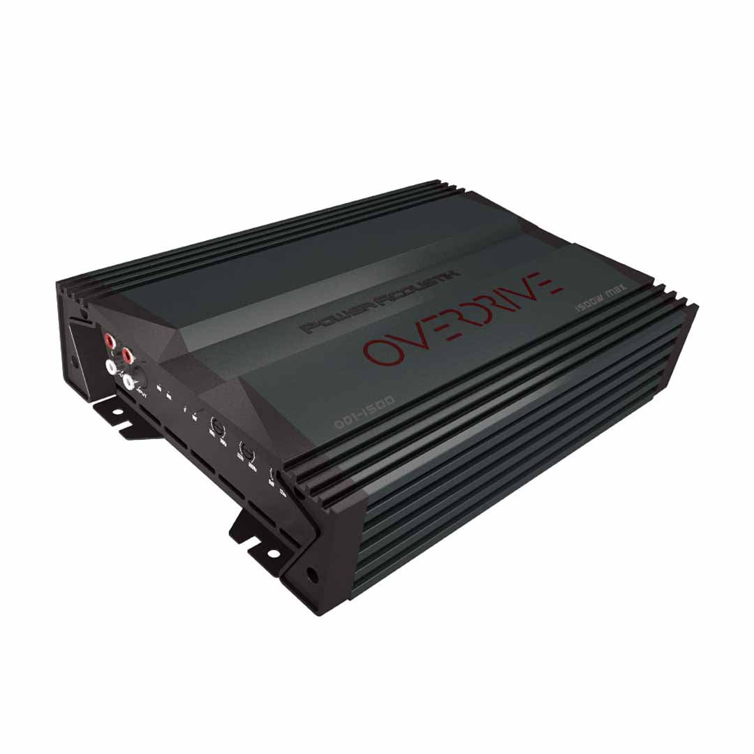 Power Acoustik OD1-1500, Monoblock Class A/B w/Bass Remote Amplifier - 1500W