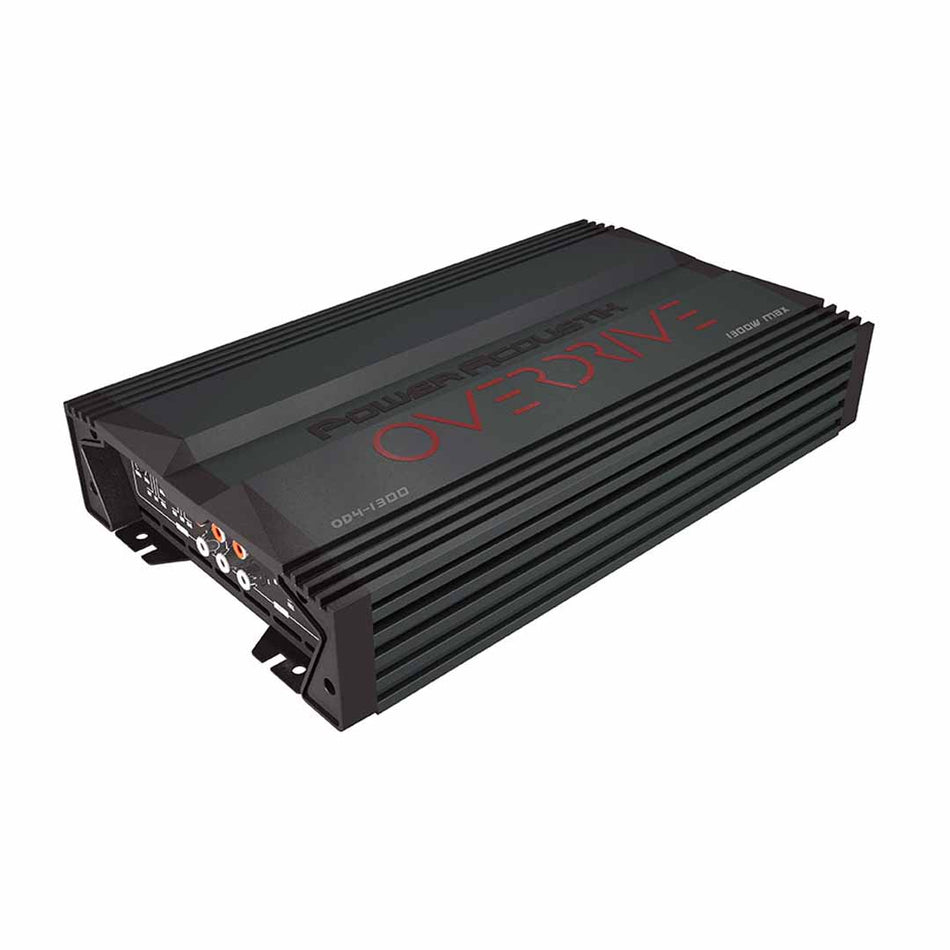 Power Acoustik OD4-1300, 4 Channel Class A/B Amplifier - 1300W
