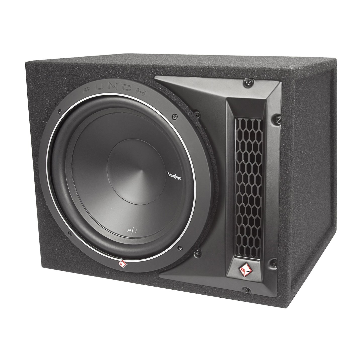 Rockford Fosgate P1-1X10, Punch 10" Ported Loaded Enclosure, 250 Watts RMS