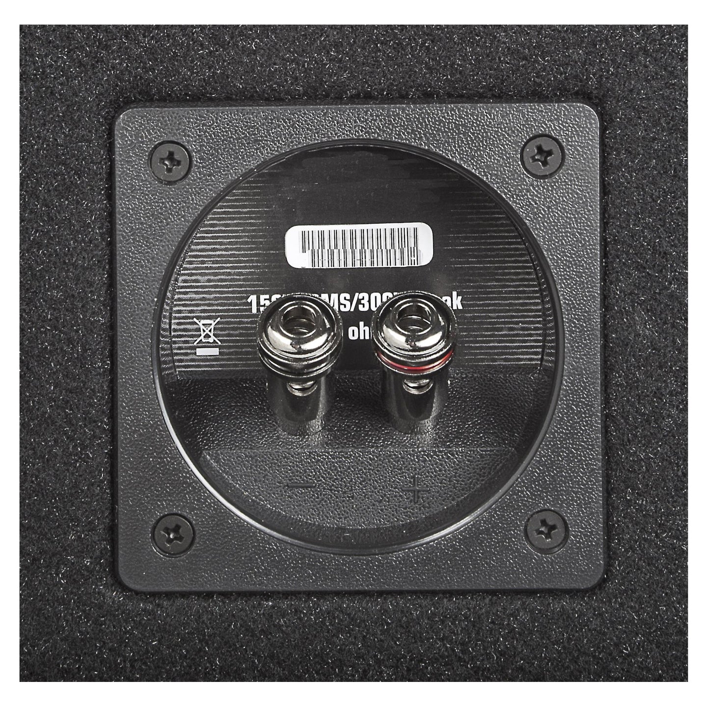 Rockford Fosgate P1-2X12, Punch Dual 12" Ported Loaded Enclosure, 500 Watts RMS