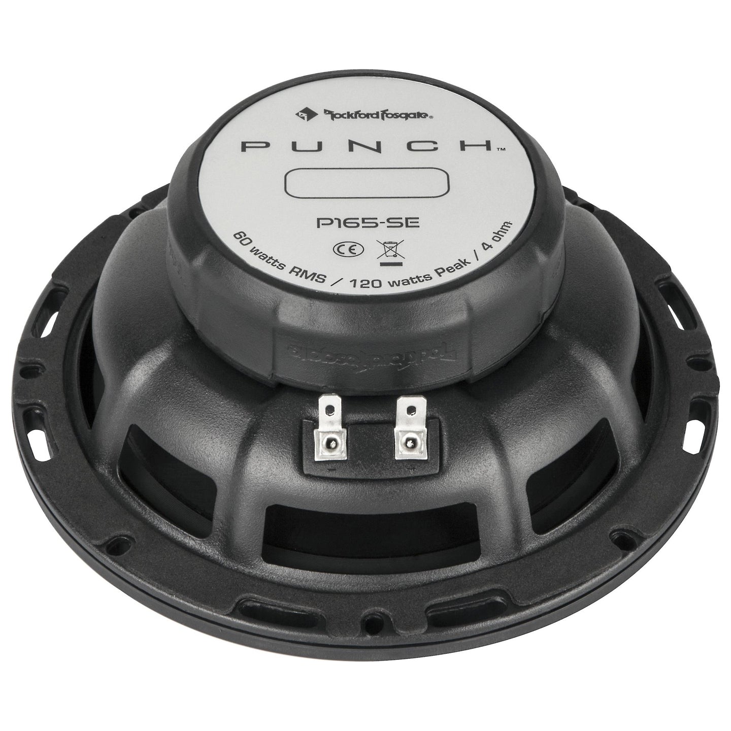 Rockford Fosgate P165-SE, Punch 6.5" 2-Way Component Speakers w/ External Crossover, 120W