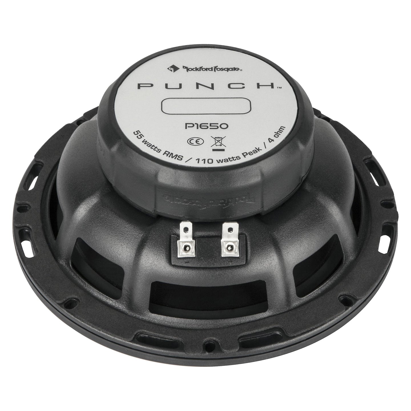 Rockford Fosgate P1650, Punch 6.5" Full Range Coaxial Speakers,110W