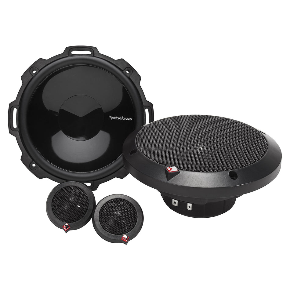 Rockford Fosgate P1675-S, Punch 6.75" 2-Way Component Speakers, 120W