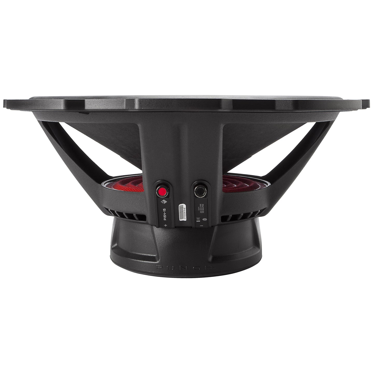 Rockford Fosgate P1S2-15, Punch 15" 2 Ohm Single Voice Coil Subwoofer - 500W