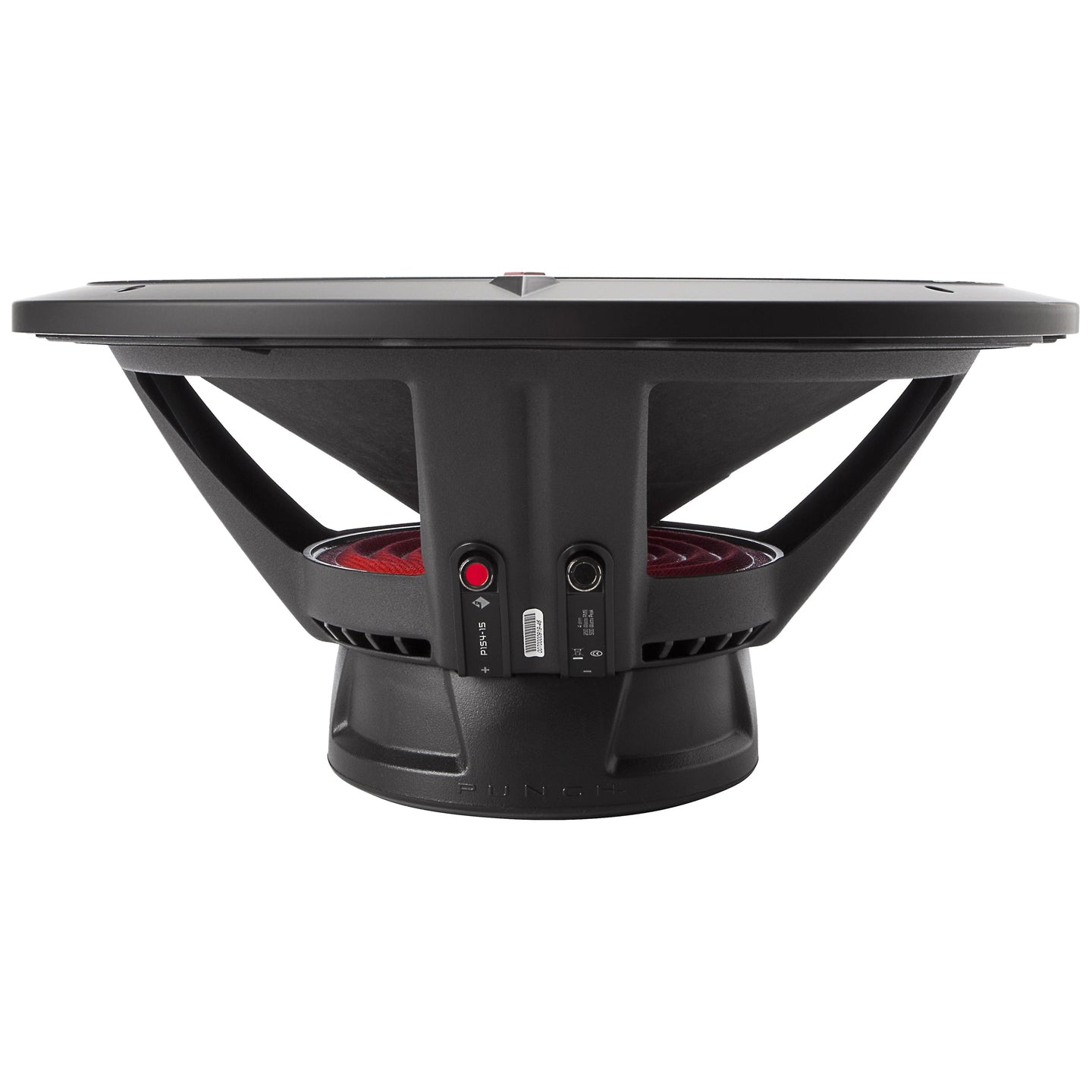 Rockford Fosgate P1S2-15, Punch 15" 2 Ohm Single Voice Coil Subwoofer - 500W