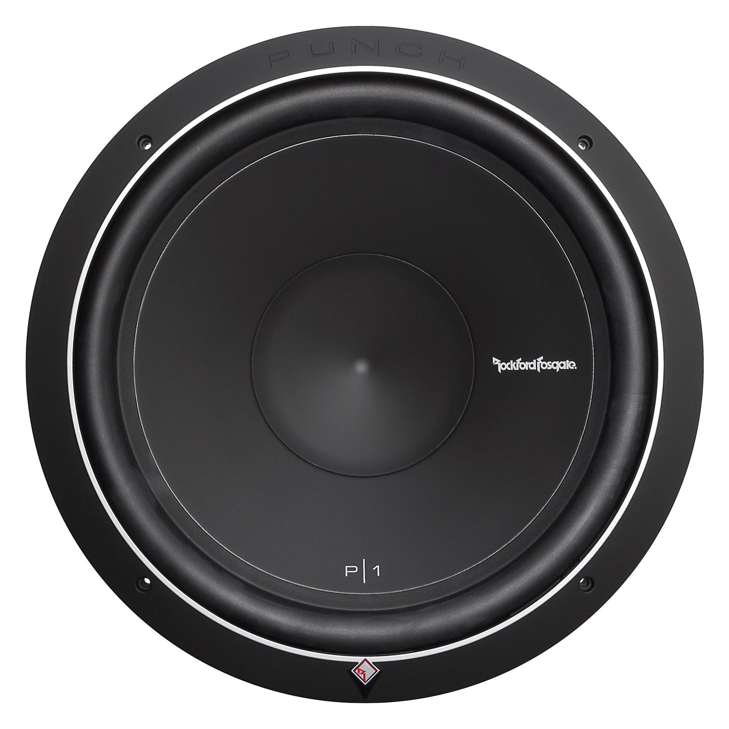 Rockford Fosgate P1S2-15, Punch 15" 2 Ohm Single Voice Coil Subwoofer - 500W