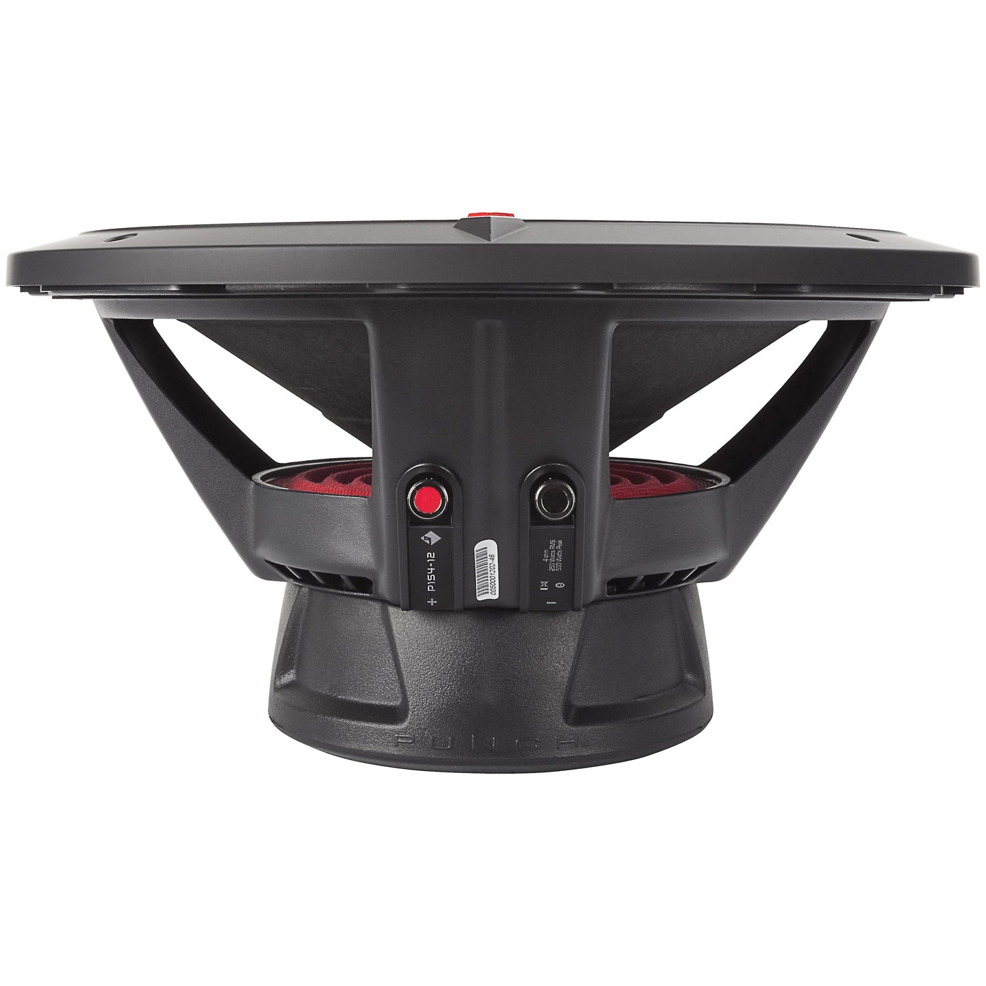 Rockford Fosgate P1S4-15, Punch 15" 4 Ohm Single Voice Coil Subwoofer - 500W