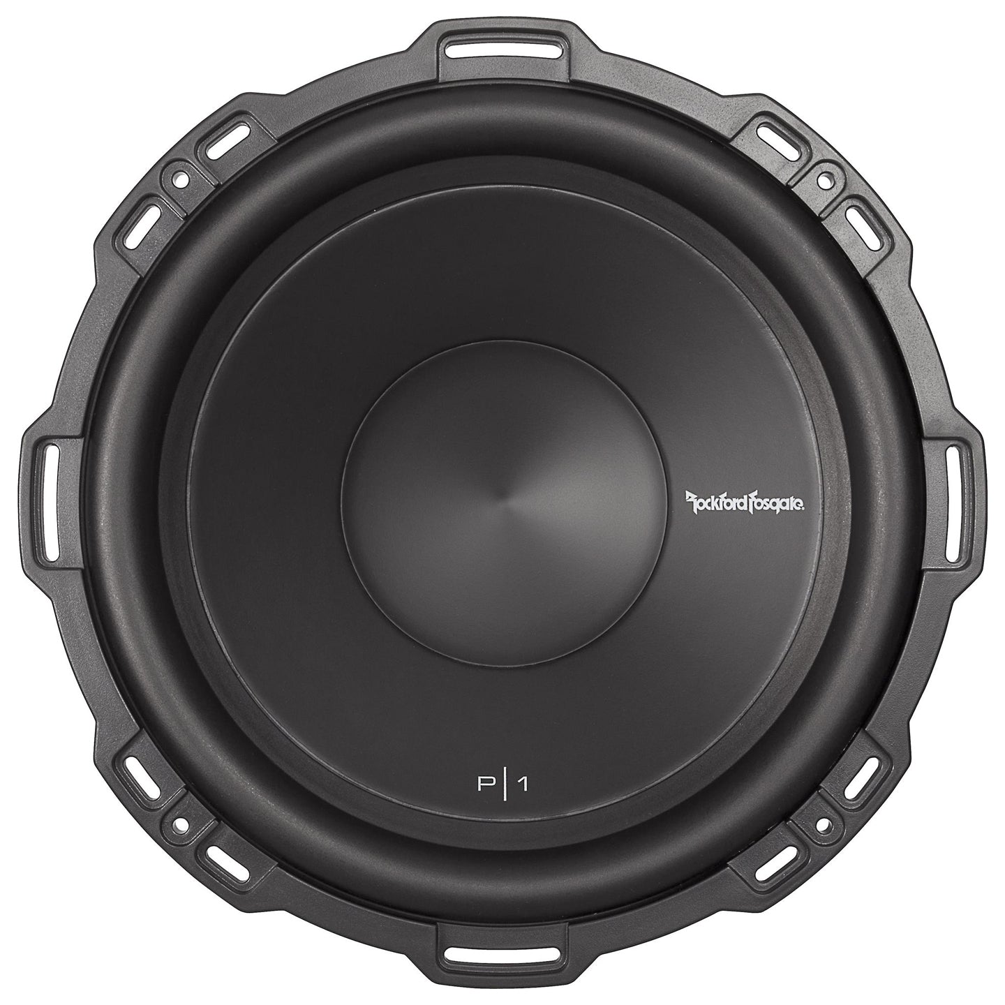 Rockford Fosgate P1S4-10, Punch 10" 4 Ohm Single Voice Coil Subwoofer - 500W