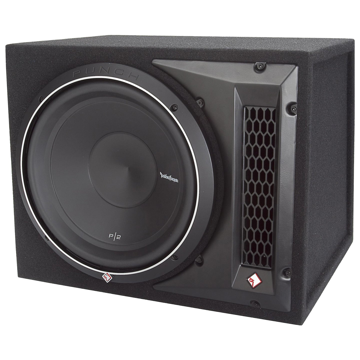 Rockford Fosgate P2-1X12, Punch 12" Ported Loaded Enclosure, 400 Watts RMS