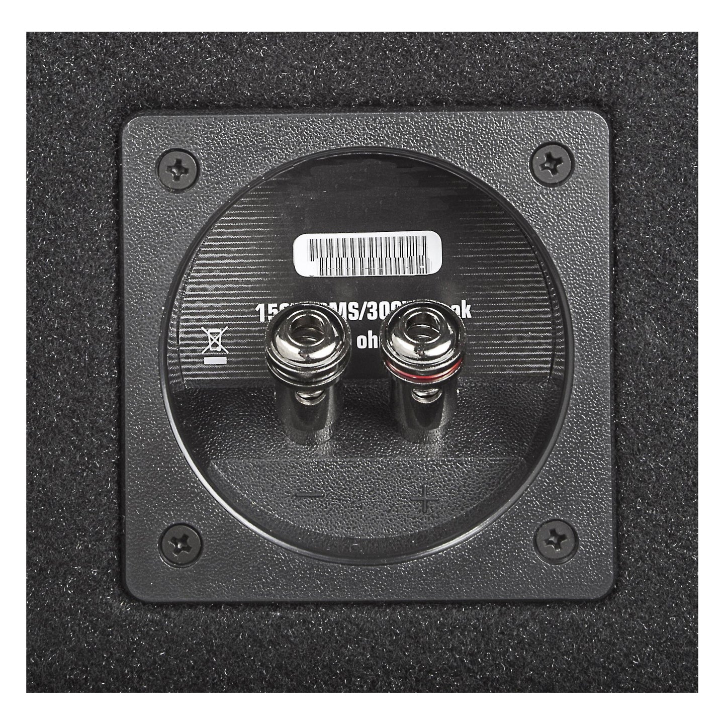 Rockford Fosgate P2-1X12, Punch 12" Ported Loaded Enclosure, 400 Watts RMS