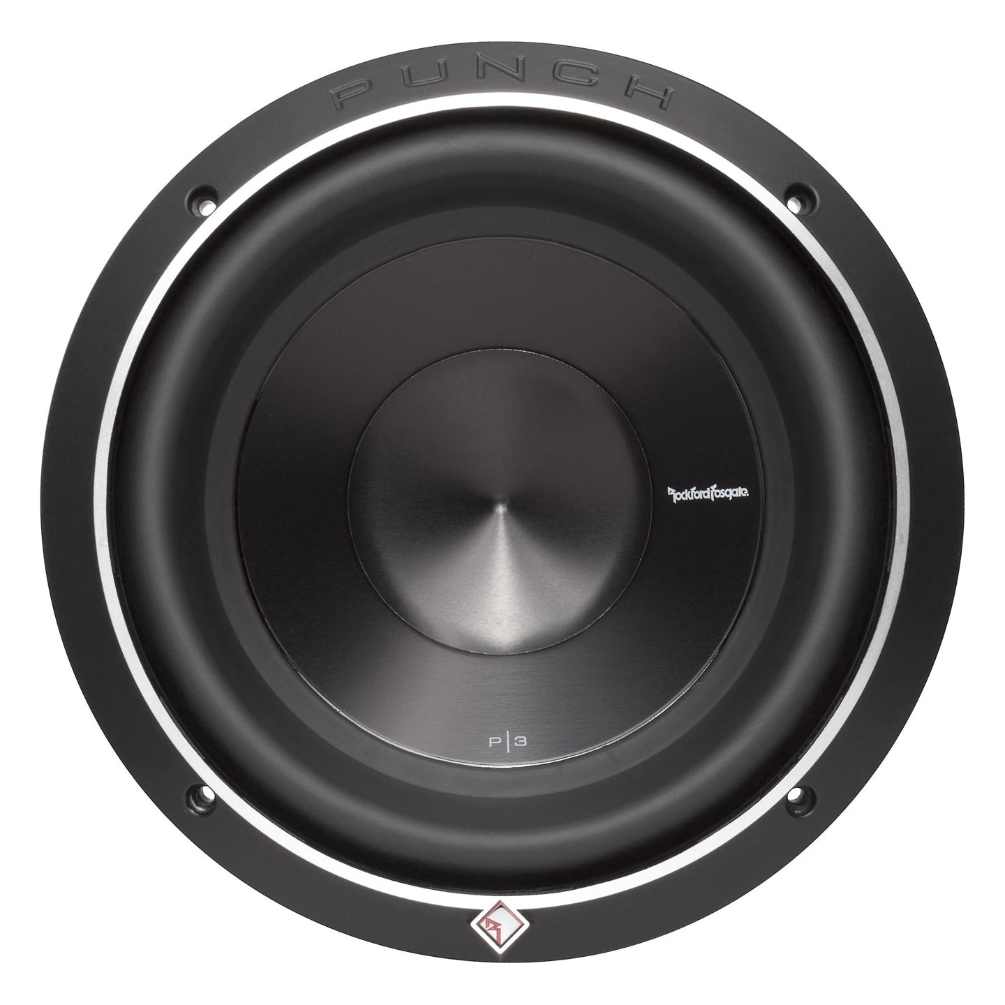 Rockford Fosgate P3D2-10, Punch 10" 2 Ohm Dual Voice Coil Subwoofer - 1000W
