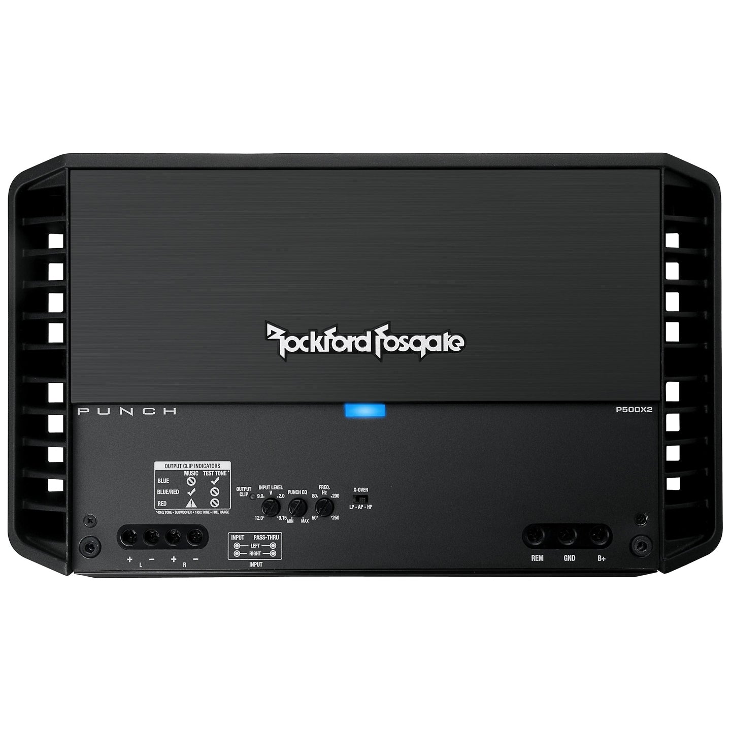 Rockford Fosgate P500X2, Punch Series 2 Channel Car Amplifier