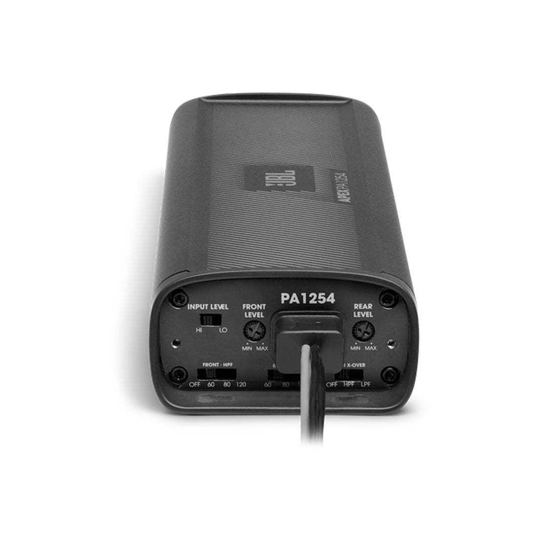 JBL APEX PA1254, 4 Channel Full Range Powersports Amplifier - 300W