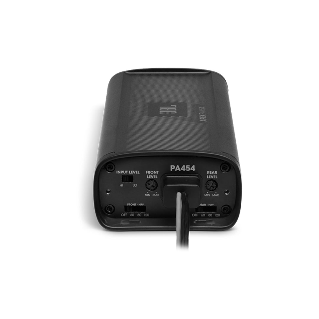 JBL APEX PA454, 4 Channel Full Range Powersports Amplifier - 180W