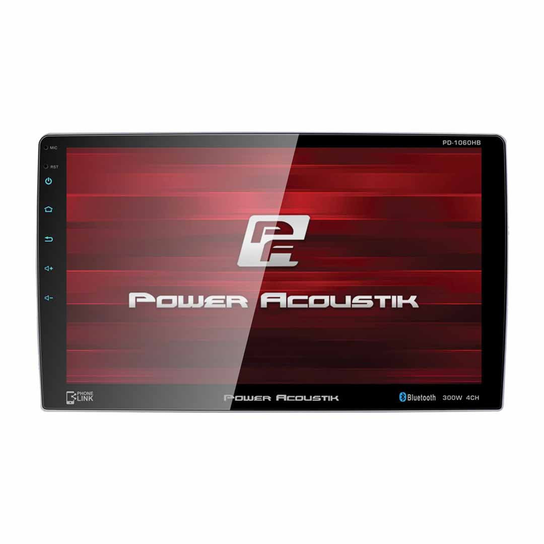 Power Acoustik PD-1060HB, 2-DIN Source Unit w/ Phonelink, Bluetooth, & Swivel 10.6" LCD
