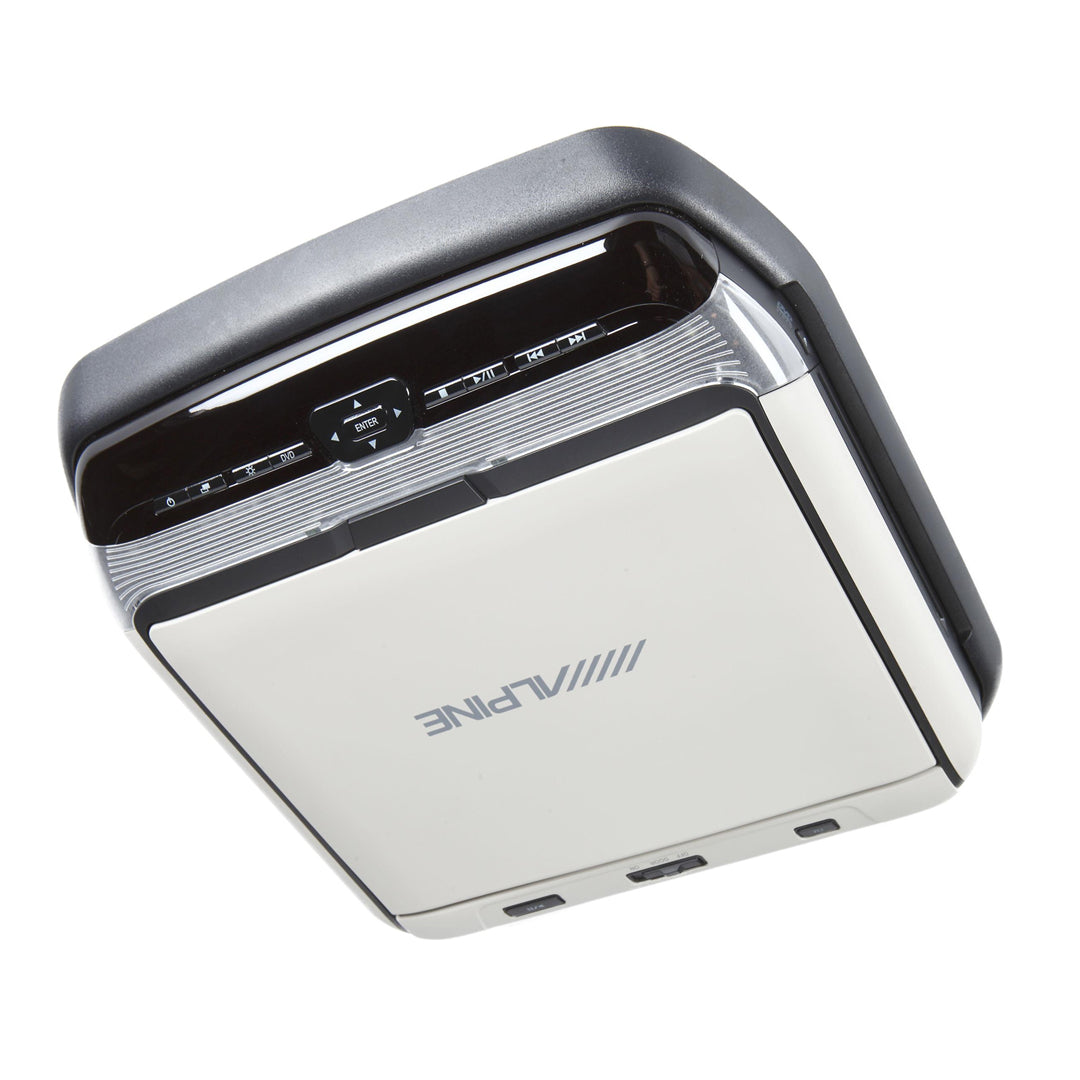 Alpine PKG-RSE3DVD, 10.1-inch Overhead flip-down Monitor with a built-in DVD player