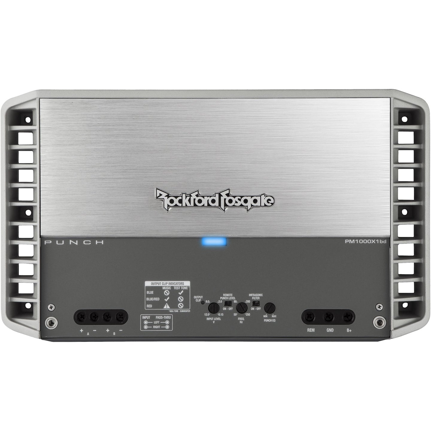 Rockford Fosgate PM1000X1BD, Punch Series Mono Marine Amplifier