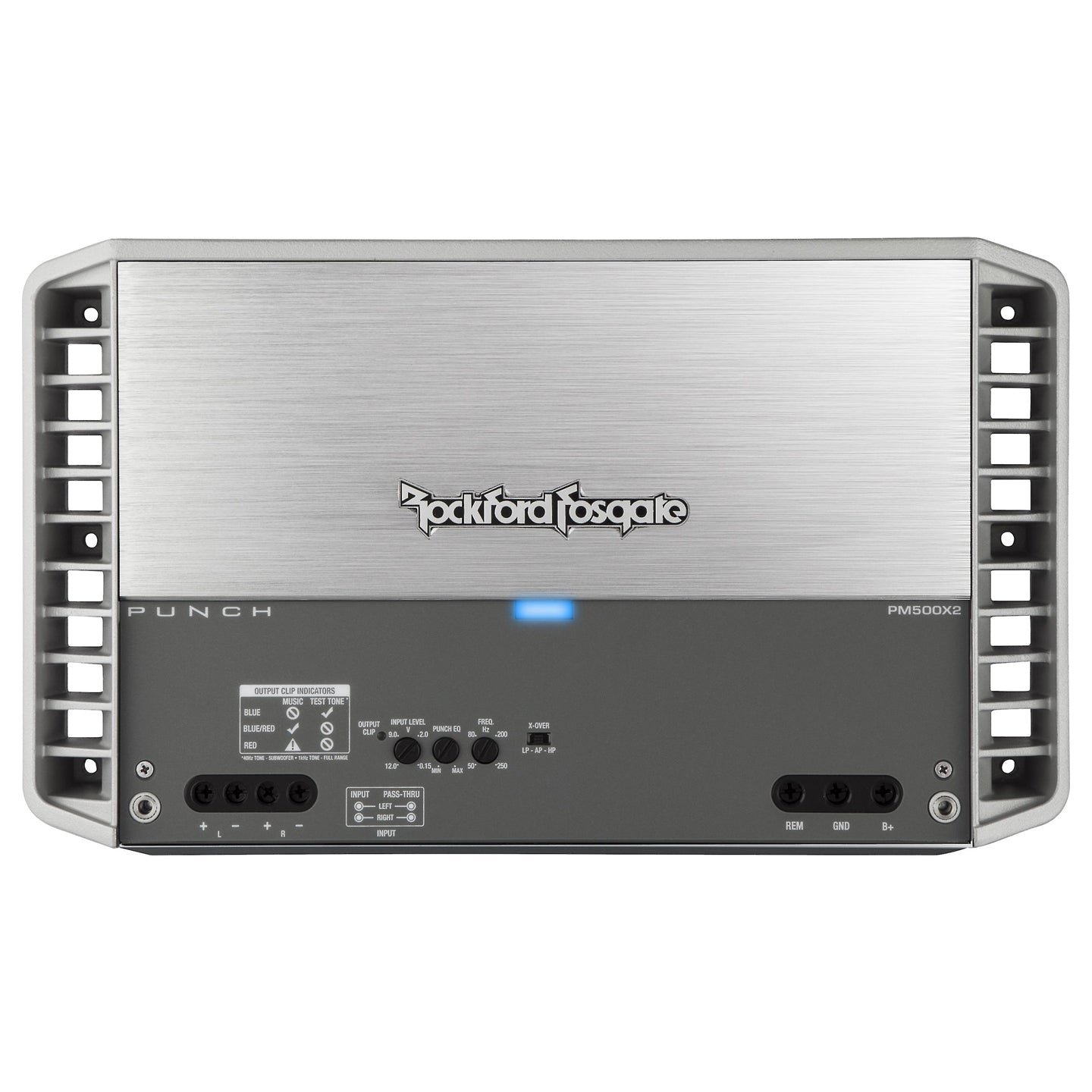 Rockford Fosgate PM500X2, Punch Series 2 Channel Marine Amplifier
