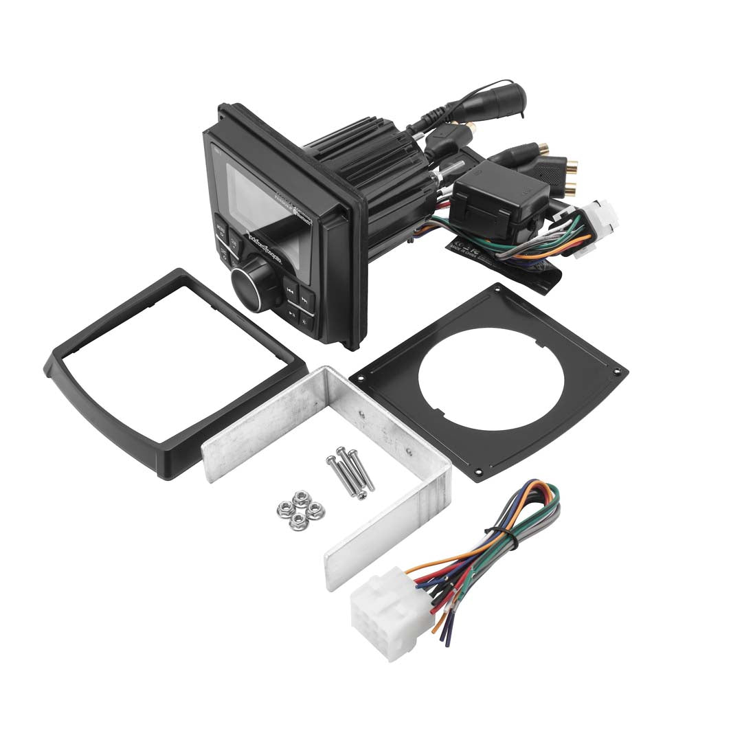 Rockford Fosgate PMX-3, Punch 2.7" Wet Bonded IPx6 Color Media Receiver