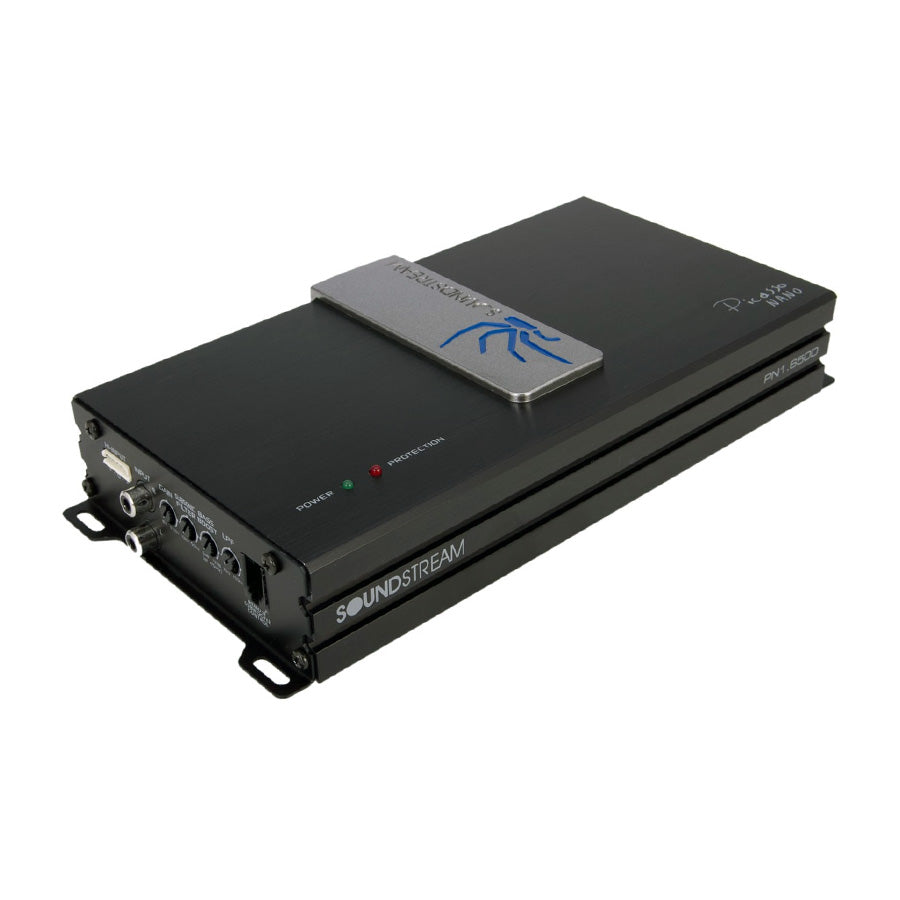 Soundstream PN1.650D, Picasso Nano Monoblock Class D Amplifier, Small Size, Bass Remote - 1300W