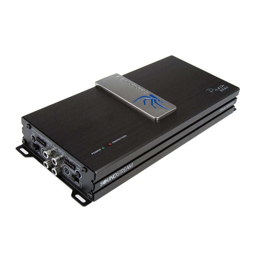 Soundstream PN4.1000D, Picasso Nano 4 Channel Class D Full Range Amplifier, Small Size - 2000W