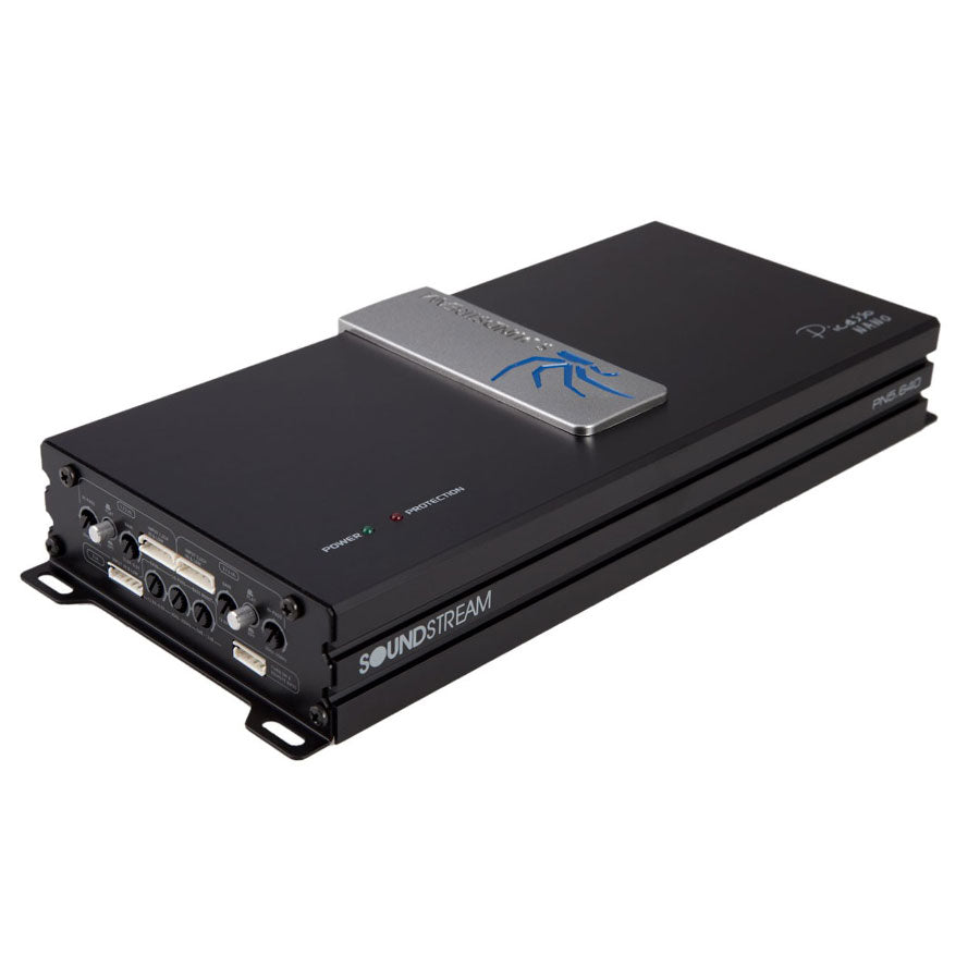 Soundstream PN5.640D, Picasso Nano 5 Channel Class D Full Range Amplifier, Small Size - 1280W