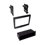 American International POR911B, 2005-2011 Black Radio Porsche 911 / Cayman / Boxster Single ISO w/ Pocket or Double DIN