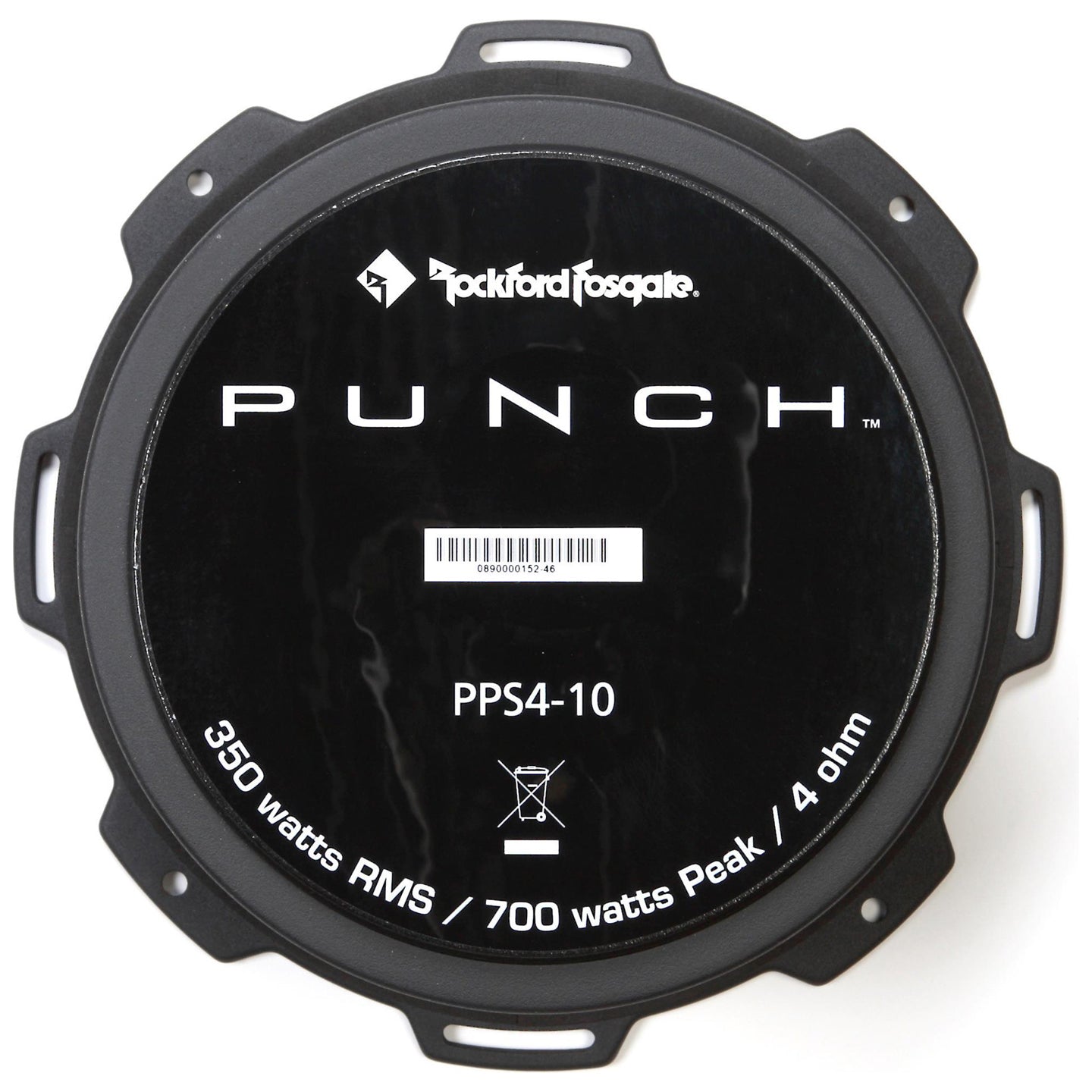 Rockford Fosgate PPS4-10, Punch 10" Pro 4 Ohm Mid-Range, 700W