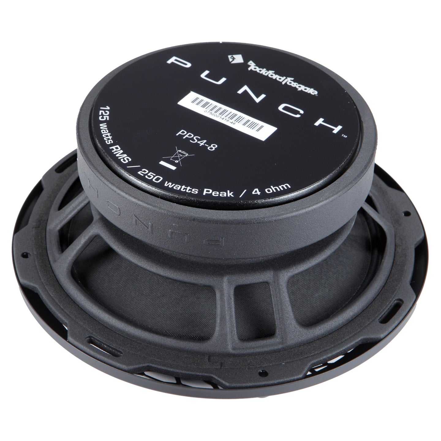 Rockford Fosgate PPS4-8, Punch 8" Pro 4 Ohm Mid-Range, 250W