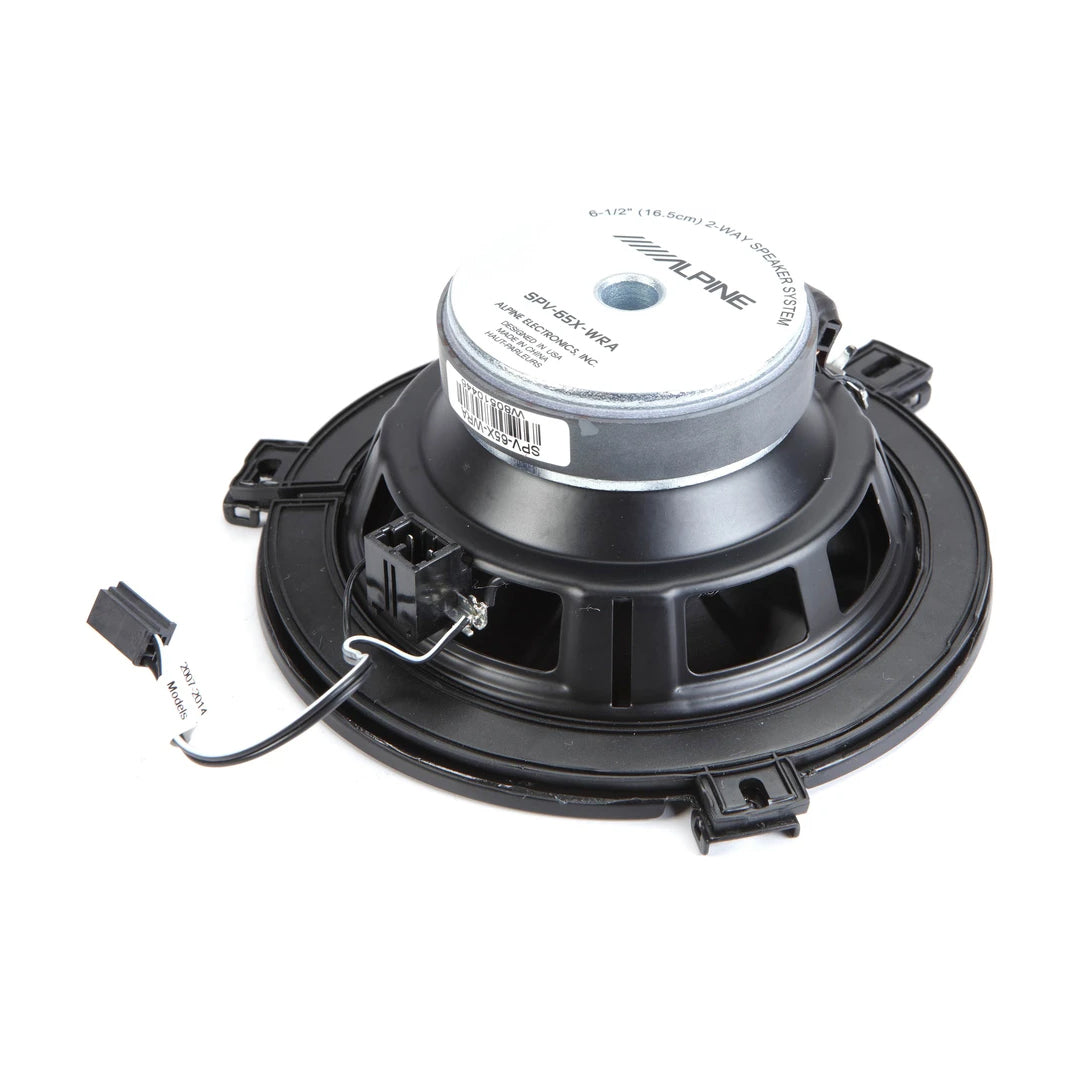 Alpine PSS-22WRA, Direct Fit Weather Resistant Sound System for 2011-2018 Jeep® Wrangler JK Unlimited
