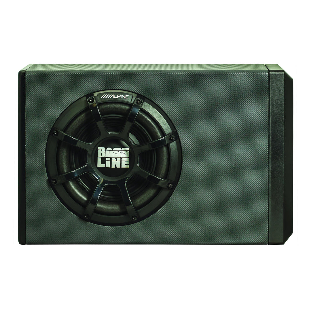 Alpine PWA-S10V, Powered Subwoofer Enclosure with 10" BASSLINE Subwoofer and MRV-M250 Amplifier