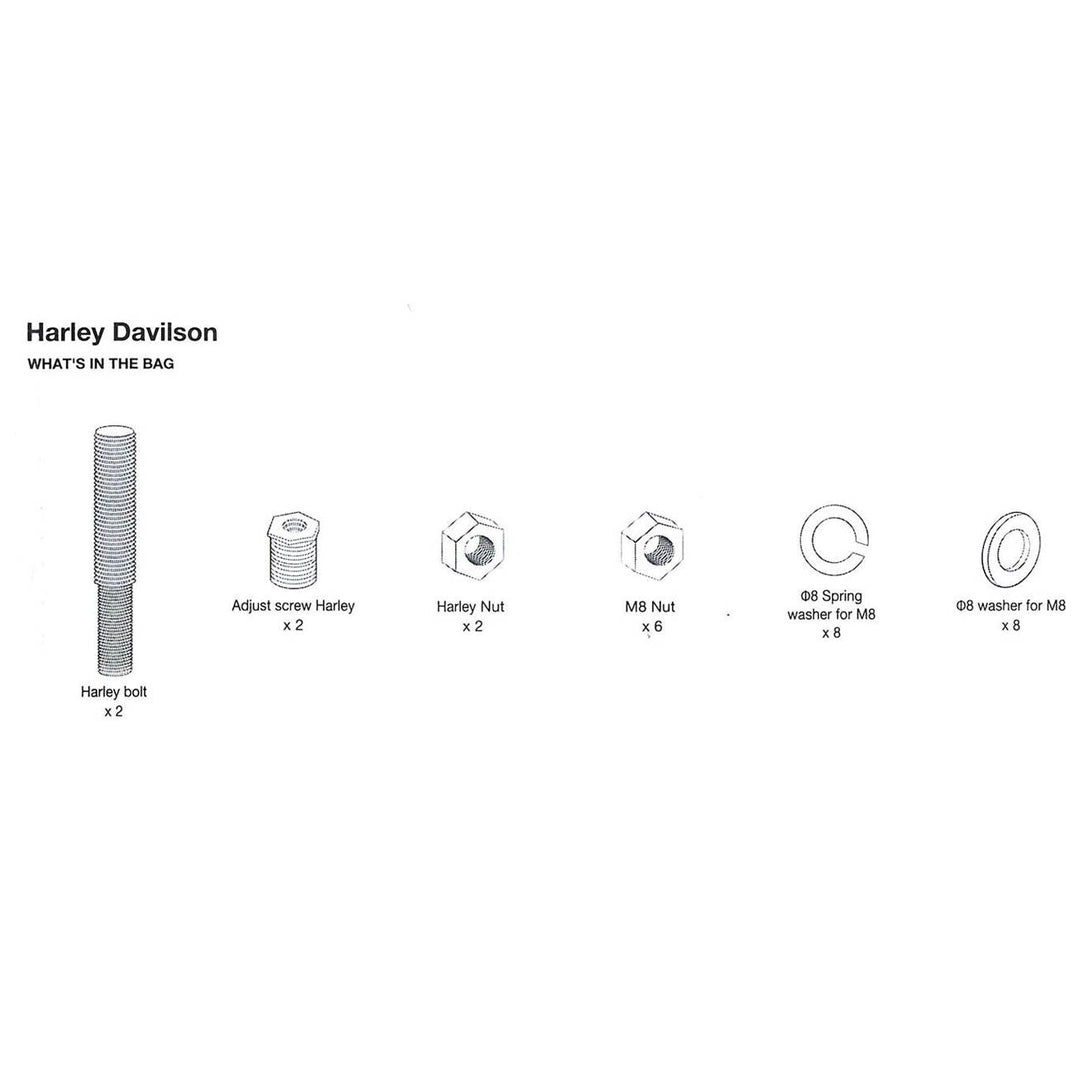 JBL PWSACCCRUISEHD, Harley Davidson Bolt Kit - Cruise