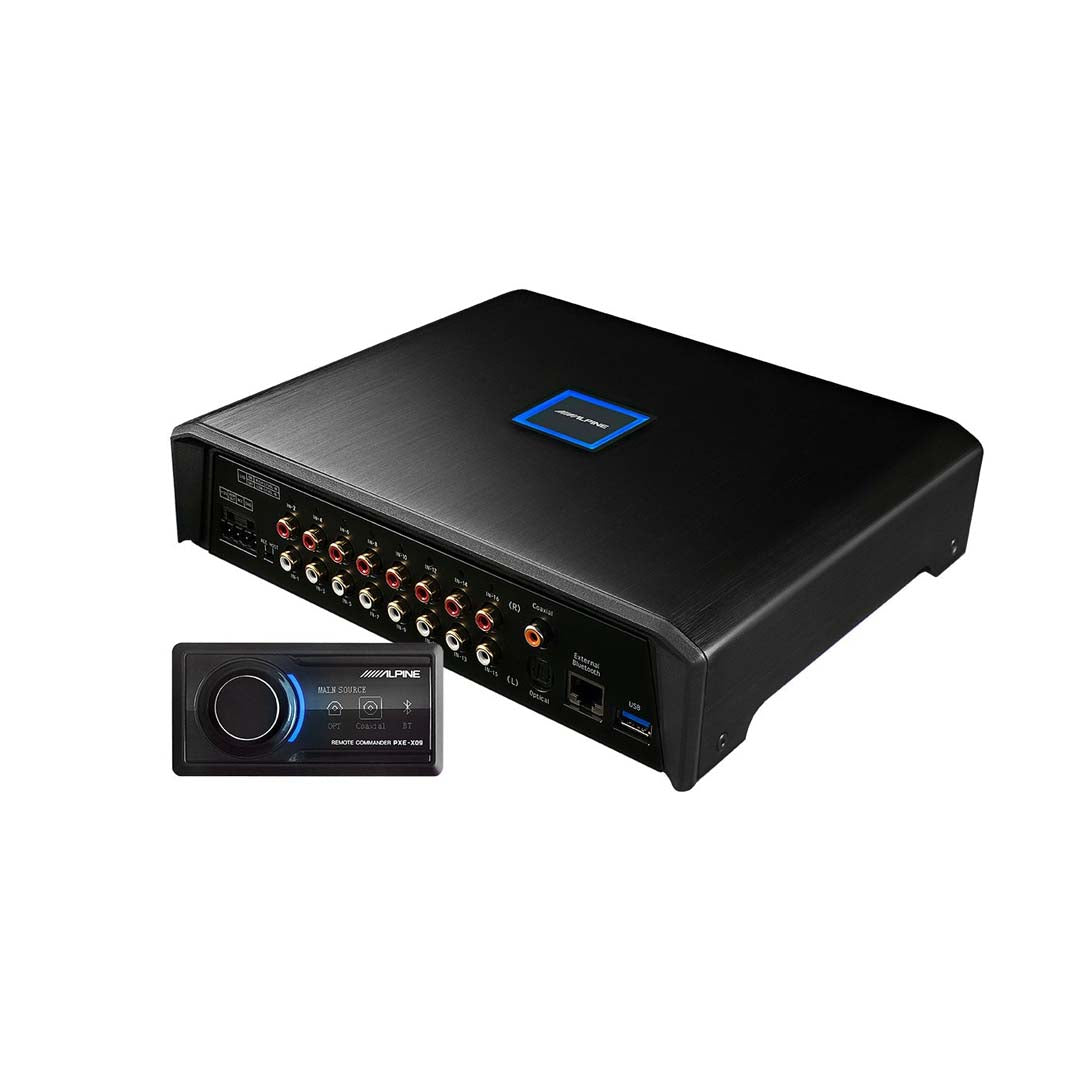 Alpine PXE-X09, 16-Channel Hi-Resolution Digital Sound Processor