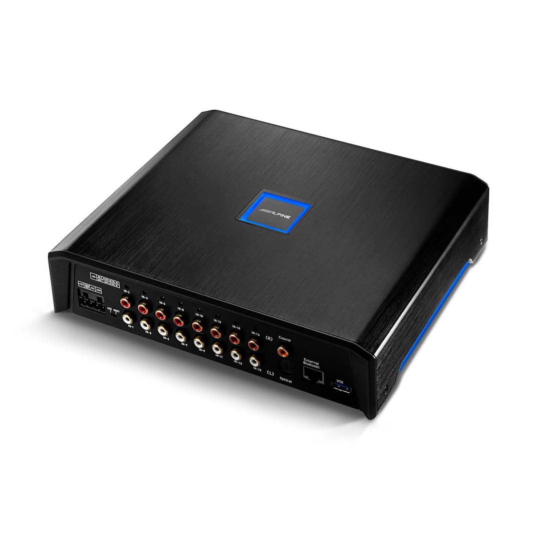 Alpine PXE-X09, 16-Channel Hi-Resolution Digital Sound Processor