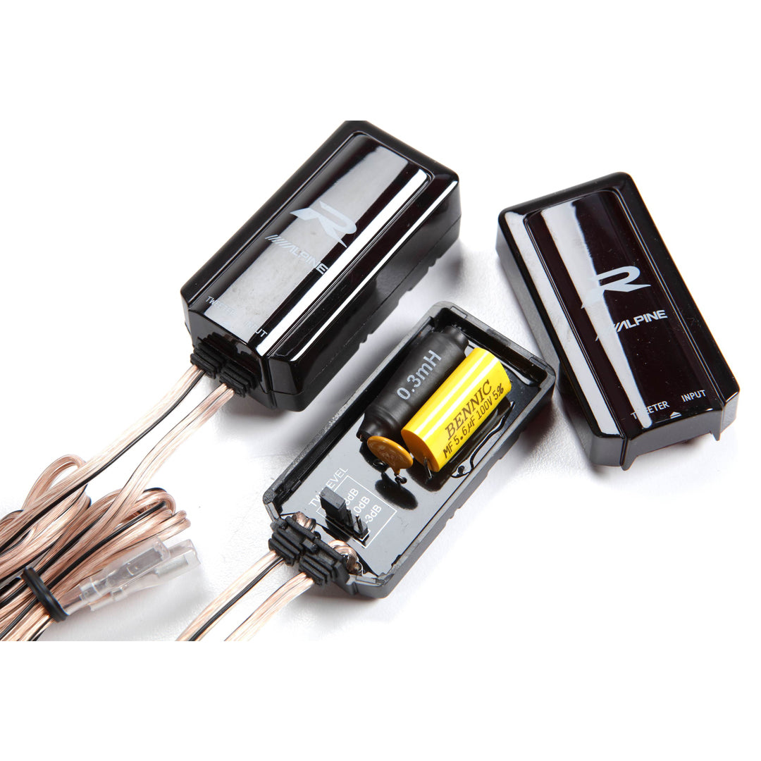 Alpine R-S69C.2, R Series 6x9" 2 Way Component Car Speakers - 300 Watts Peak