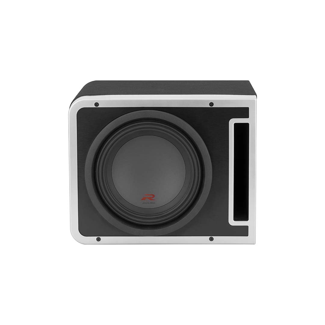 Alpine R-SB10V, Halo Sound R Series Single 10" Loaded Subwoofer Enclosure - 7500W