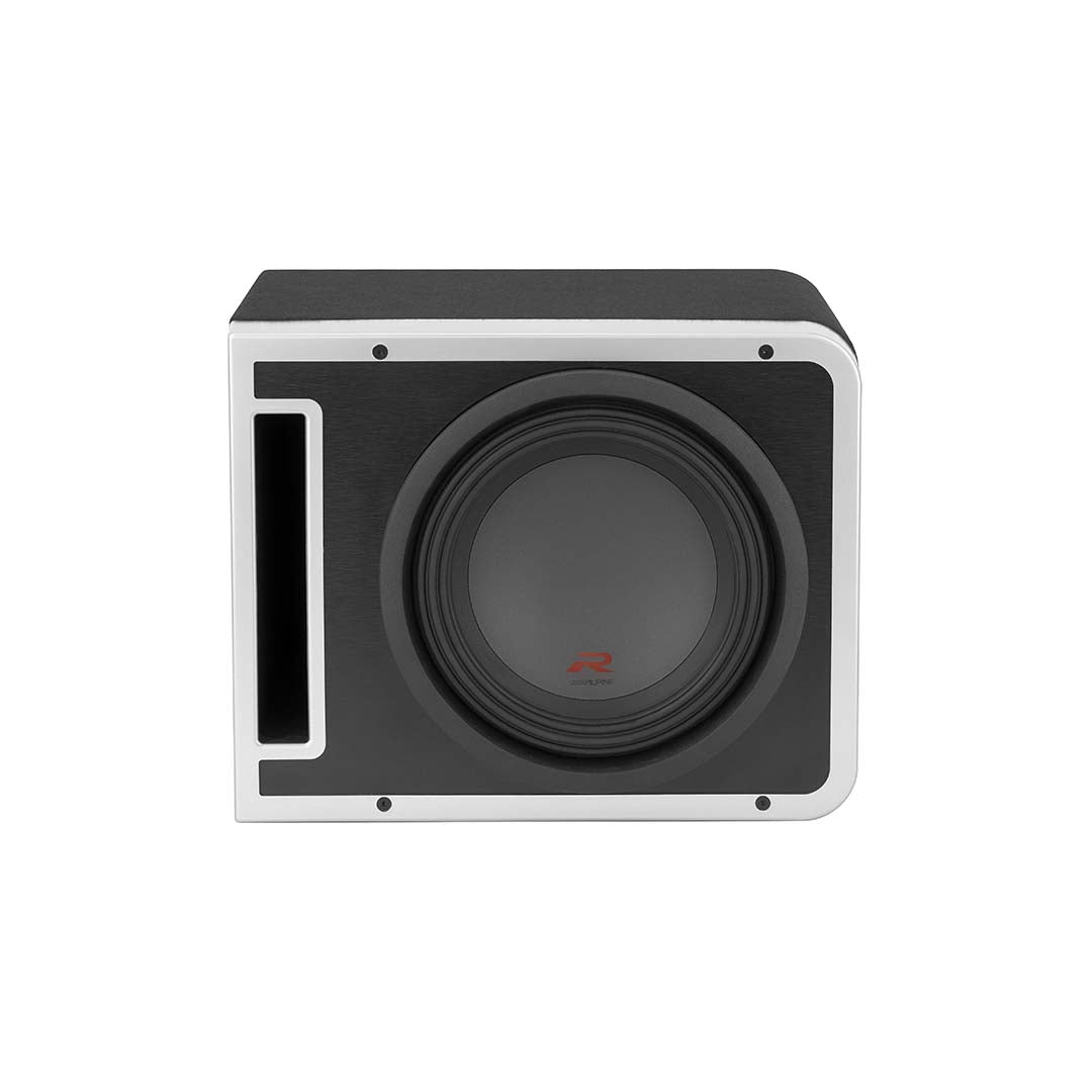 Alpine R-SB10V, Halo Sound R Series Single 10" Loaded Subwoofer Enclosure - 7500W