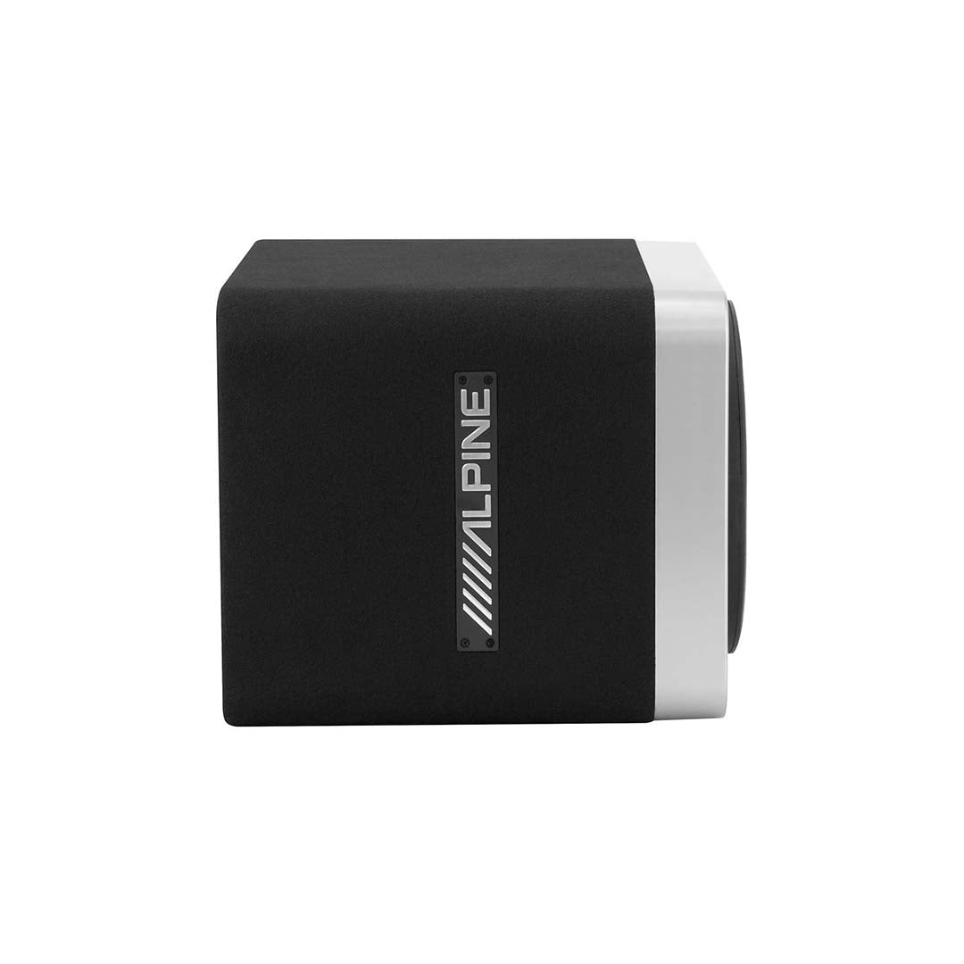 Alpine R-SB10V, Halo Sound R Series Single 10" Loaded Subwoofer Enclosure - 7500W