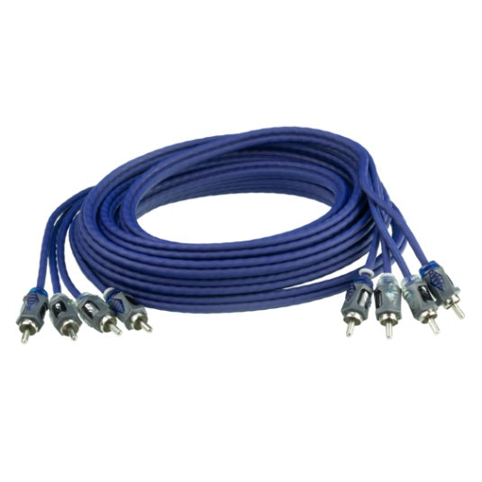 EFX by Scosche R12X4, Rogue 12' Power Sports & Marine 4-Channel Twisted Interconnects