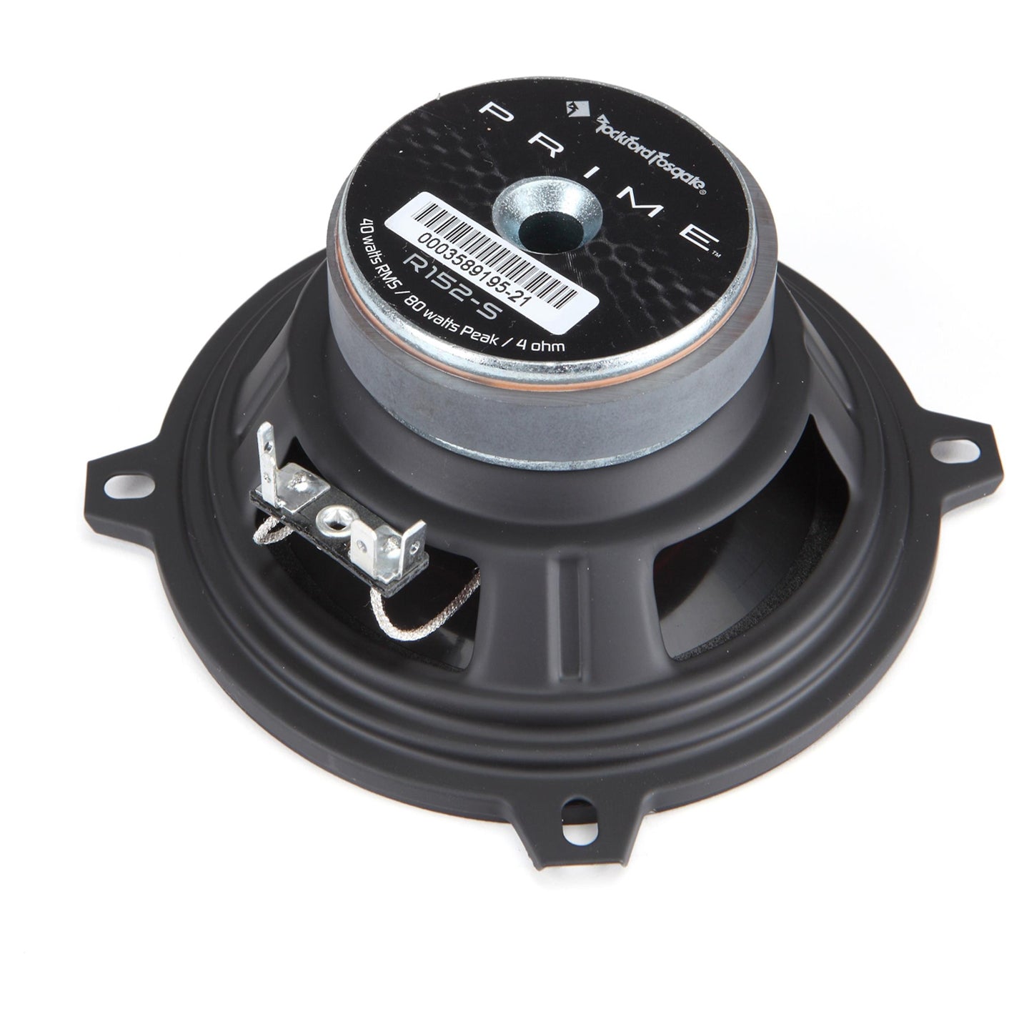 Rockford Fosgate R152-S, Prime 5.25" 2-Way Component Speakers, 80W