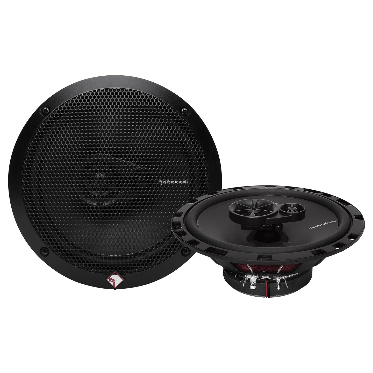 Rockford Fosgate R165X3, Prime 6.5" Full Range 3-Way Car Speakers, 90W