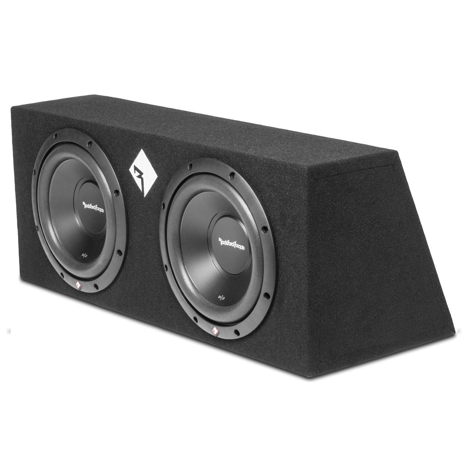 Rockford Fosgate R2-2X12, Prime Series Dual 12" Sealed Loaded Subwoofer Enclosure - 1000W