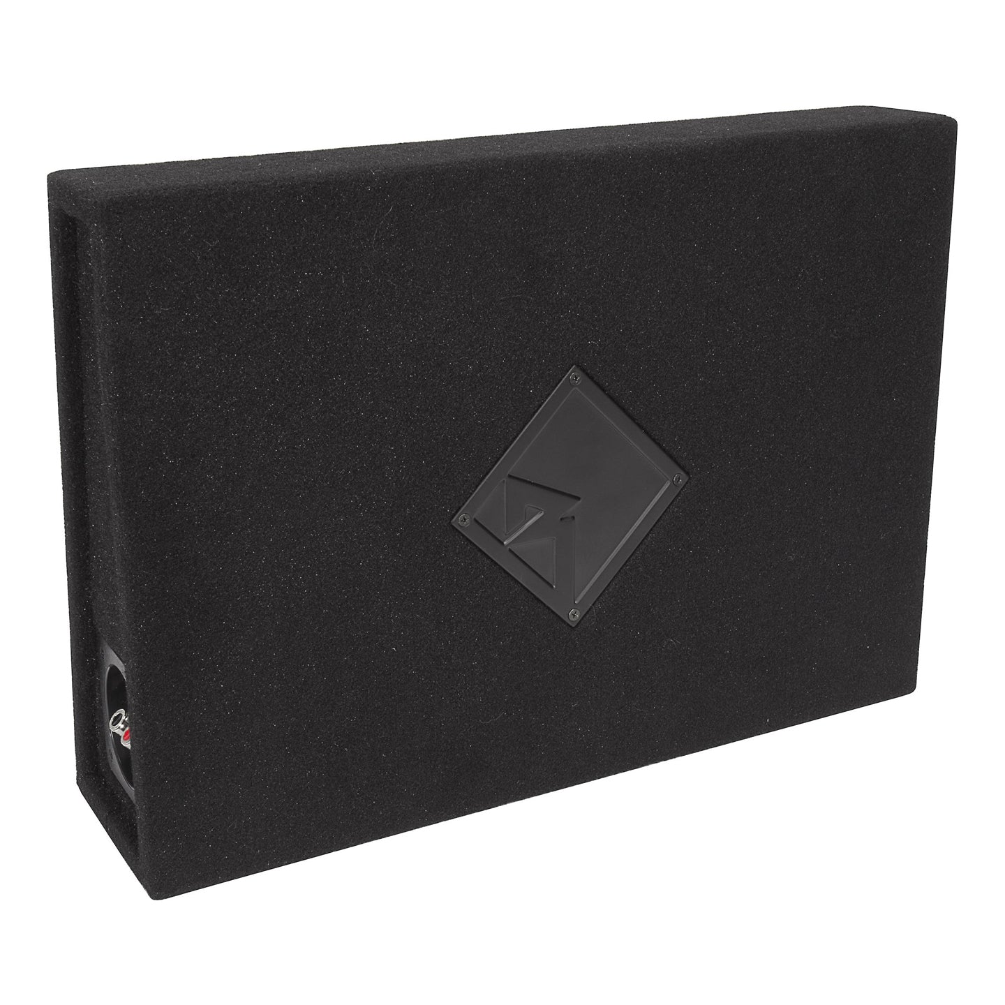 Rockford Fosgate R2S-1X12, Prime 12" Sealed Slim Loaded Enclosure, 250 Watts RMS