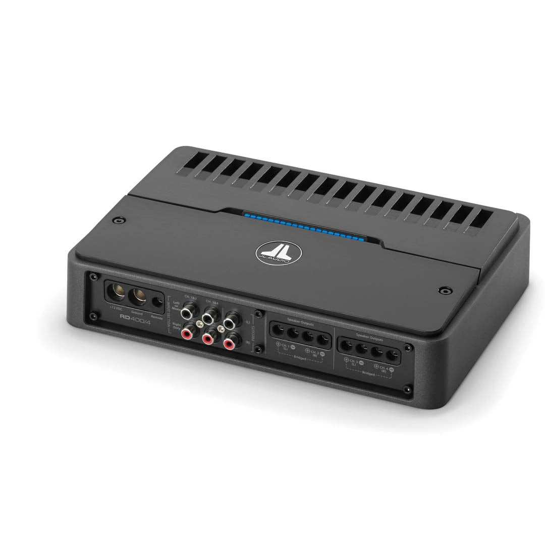 JL Audio RD400/4, RD Series Class D Full Range 4-Ch Amplifier, 400W