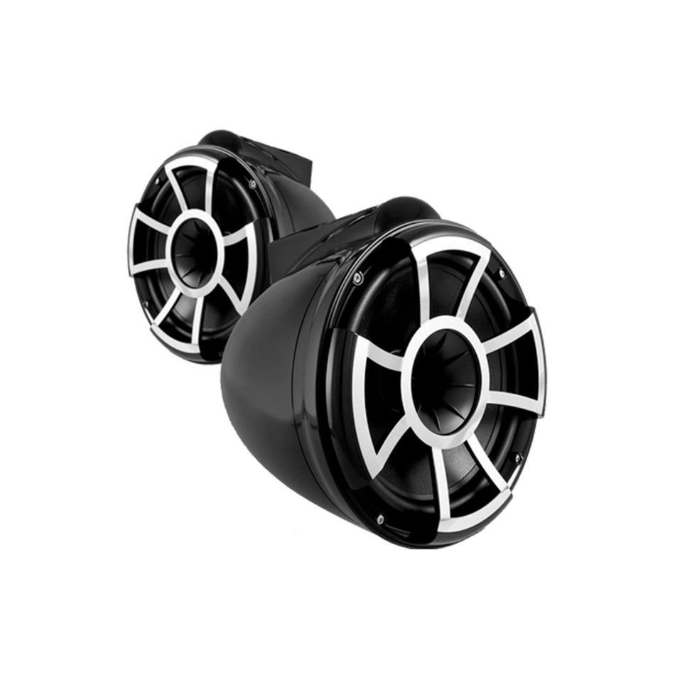Wet Sounds REV 8 B-X, REV 8" Wake Tower Speakers  with X Mount Hardware - 400W