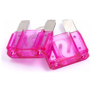 Rockford Fosgate RFFM100, 100 Amp MAXI Fuse, 2 Pack, Platinum Finish