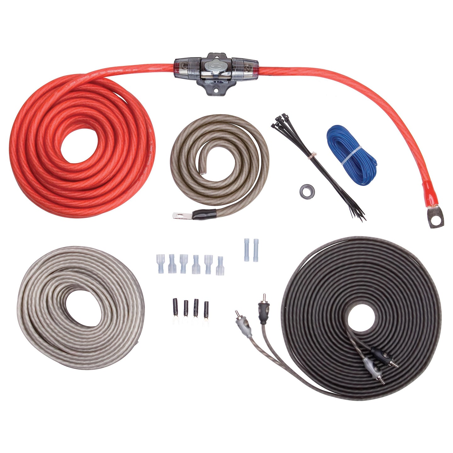 Rockford Fosgate RFK4X, 4 Gauge Complete Amplifier Install Kit